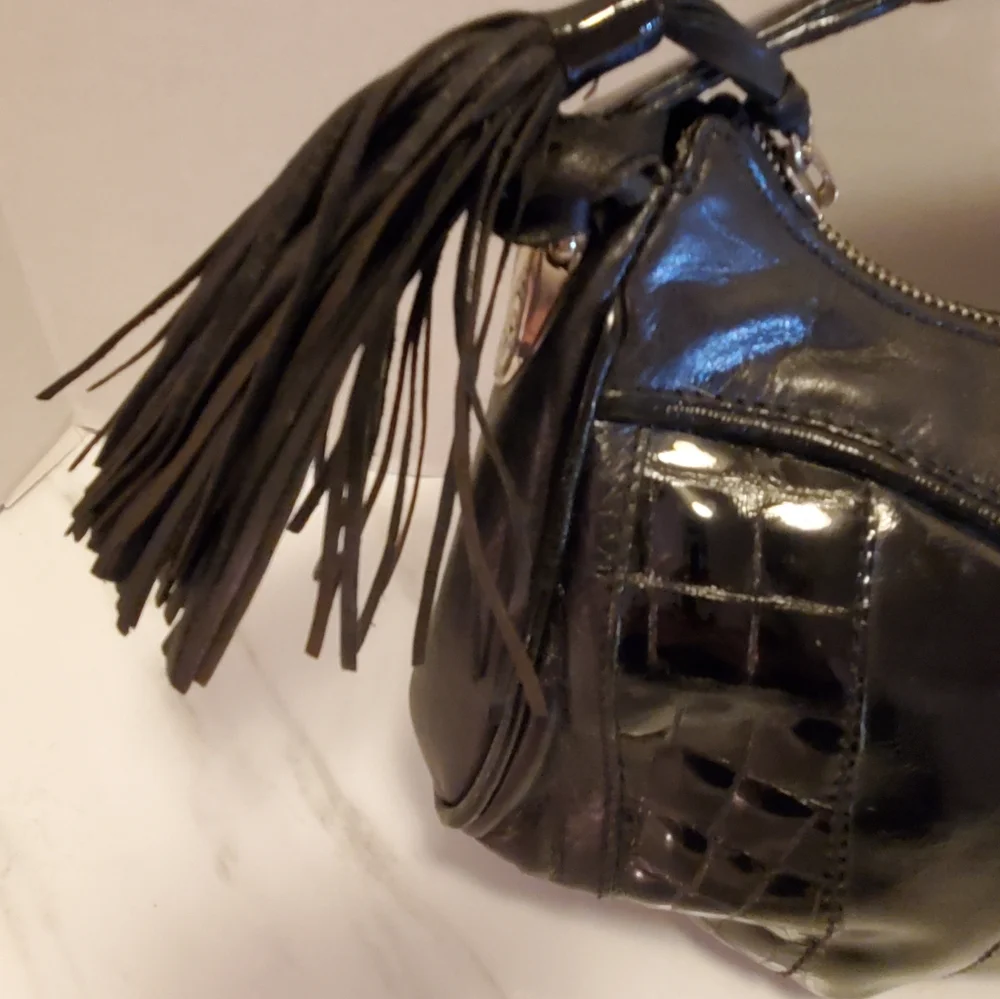 Black Brighton Crossbody Bag